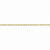 14K Yellow Gold Diamond-Cut Extra-Light Rope Chain