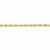 14K Yellow Gold Diamond-Cut Extra-Light Rope Chain