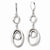 Sterling Silver Dangle Leverback Earrings