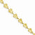 14K Yellow Gold Sea Turtle Link Bracelet