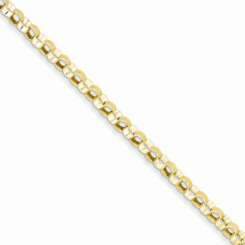 14K Yellow Gold Polished Fancy Link Bracelet
