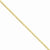 14K Yellow Gold Beveled Curb Chain