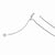 Sterling Silver Adjustable Rope Chain