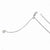 Sterling Silver Adjustable Loose Rope Chain