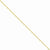 14K Yellow Gold Flat Figaro Chain