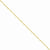 14K Yellow Gold Flat Figaro Chain