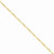 14K Yellow Gold Flat Figaro Chain