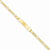 14K Yellow Gold Figaro Id Bracelet