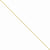 14K Yellow Gold Franco Chain Bracelet