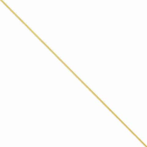 14K Yellow Gold Franco Chain Bracelet