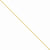 14K Yellow Gold Franco Chain Bracelet