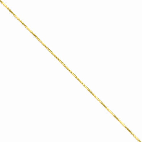 14K Yellow Gold Franco Chain Bracelet
