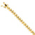 14K Yellow Gold Faceted San Marco Bracelet