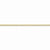 14K Yellow Gold Flat Wheat Chain Bracelet