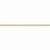 14K Yellow Gold Flat Wheat Chain