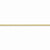 14K Yellow Gold Flat Wheat Chain Bracelet