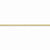 14K Yellow Gold Flat Wheat Chain