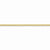 14K Yellow Gold Flat Wheat Chain
