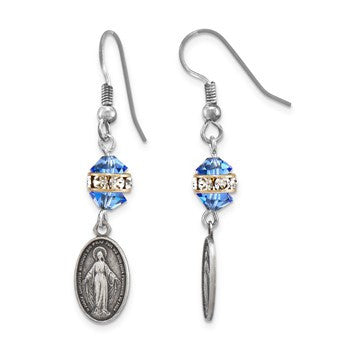 December Crystal Miraculous Earrings