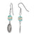 March Crystal Faux Pearl Earrings