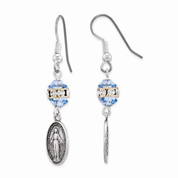 September Crystal Miraculous Earrings