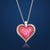 Red Heart Swarovski Elements Necklace