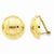14k Yellow Gold Omega Clip Polished Non-pierced Earrings