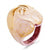 Bold Murano Glass Purple Flower Ring