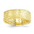 14k Yellow Gold Medium Flex Ring
