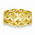 14k Gold Diamond-cut Weave Chain Slide Pendant, Pendants for Necklace