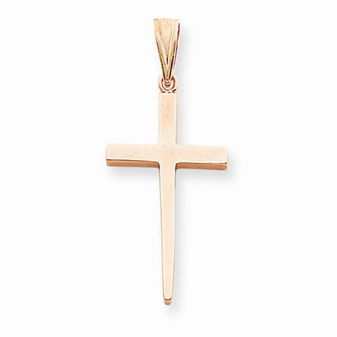 14k Rose Gold Cross pendant, Delightful Pendants for Necklace