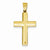 14k Gold Hollow Cross Pendant, Delightful Pendants for Necklace