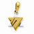 14k Gold Two-tone Star of David Pendant, Stylish Pendants for Necklace