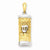 14k Gold Two-tone Mezuzah pendant, Exquisite Pendants for Necklace