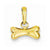 14k Gold Dog Bone Pendant, Pendants for Necklace