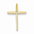 14k Gold Diamond Passion Cross Slide Pendant, Pendants for Necklace