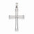 14k White Gold Latin Cross pendant, Pendants for Necklace