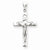 14k White Gold Crucifix Pendant, Appealing Pendants for Necklace