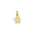 Angel Charm in 14k Gold w/Rhodium