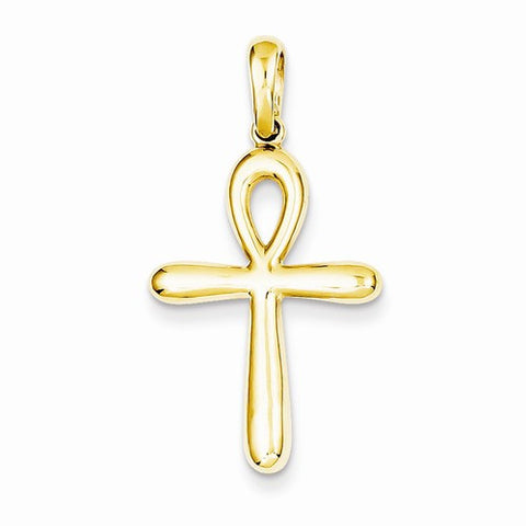 14k Gold Ankh Cross pendant, Exquisite Pendants for Necklace