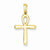 14k Gold Ankh Cross pendant, Exquisite Pendants for Necklace