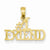 14k Gold #1 Friend Pendant, Pendants for Necklace