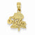 14k Gold Sister Rose Pendant, Pendants for Necklace