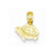14k Gold Textured Mini Turtle Pendant, Pendants for Necklace