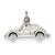 14k White Gold Car Charm hide-image