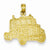14k Gold Truck Cab Pendant, Pendants for Necklace