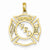 14k Gold VFD Member Shield Pendant, Pendants for Necklace