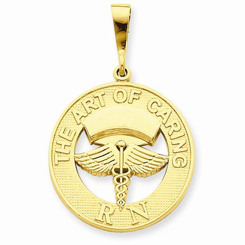 14k Gold RN pendant, Dazzling Pendants for Necklace