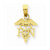 14k Gold RN Caduceus Pendant, Pendants for Necklace