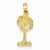 14k Gold Palm Tree Pendant, Delightful Pendants for Necklace